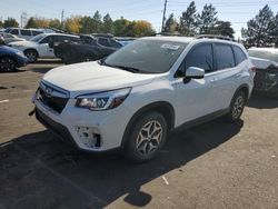 Subaru salvage cars for sale: 2020 Subaru Forester Premium