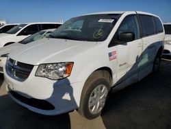 Salvage cars for sale at Grand Prairie, TX auction: 2017 Dodge Grand Caravan SE