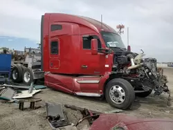 Salvage trucks for sale at Bakersfield, CA auction: 2015 Kenworth Construction T680