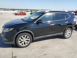 Salvage cars for sale at Grand Prairie, TX auction: 2015 Nissan Rogue S