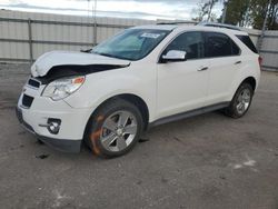 Carros salvage sin ofertas aún a la venta en subasta: 2013 Chevrolet Equinox LTZ