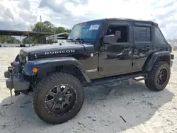 Salvage cars for sale at Loganville, GA auction: 2013 Jeep Wrangler Unlimited Rubicon