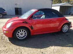 Salvage cars for sale at Seaford, DE auction: 2004 Volkswagen New Beetle GLS