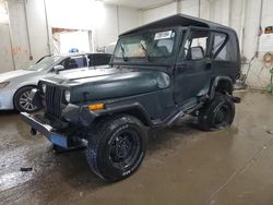 Salvage SUVs for sale at auction: 1994 Jeep Wrangler / YJ SE