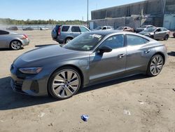 Salvage cars for sale at Fredericksburg, VA auction: 2022 Audi E-TRON GT Prestige