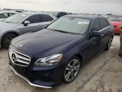 Carros salvage a la venta en subasta: 2016 Mercedes-Benz E 350