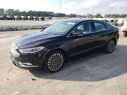 Salvage cars for sale at Dunn, NC auction: 2017 Ford Fusion SE