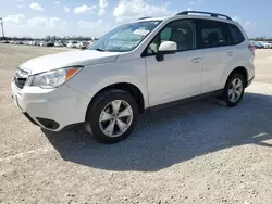 Salvage cars for sale from Copart Arcadia, FL: 2016 Subaru Forester 2.5I Premium