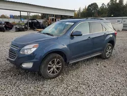 Salvage cars for sale at Memphis, TN auction: 2016 Chevrolet Equinox LT