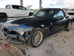 BMW salvage cars for sale: 2000 BMW Z3 2.3