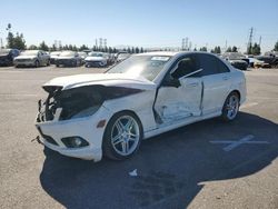 Salvage cars for sale from Copart Rancho Cucamonga, CA: 2010 Mercedes-Benz C300