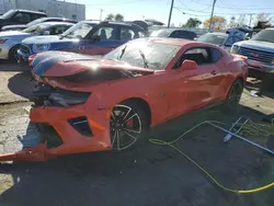 Salvage cars for sale at Chicago Heights, IL auction: 2018 Chevrolet Camaro SS