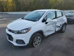 Chevrolet salvage cars for sale: 2017 Chevrolet Trax LS