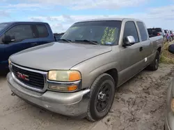 Salvage cars for sale from Copart Arcadia, FL: 2002 GMC New Sierra C1500