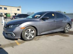 Salvage cars for sale at Wilmer, TX auction: 2020 Honda Civic LX