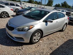 Salvage cars for sale at Oklahoma City, OK auction: 2015 KIA Forte LX