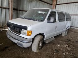 Salvage cars for sale from Copart Houston, TX: 2004 Ford Econoline E350 Super Duty Wagon