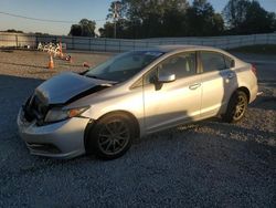 Salvage cars for sale from Copart Gastonia, NC: 2013 Honda Civic LX