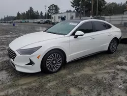 Carros híbridos a la venta en subasta: 2022 Hyundai Sonata Hybrid