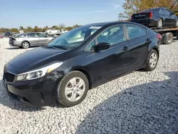 Salvage Cars with No Bids Yet For Sale at auction: 2017 KIA Forte LX