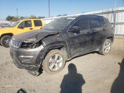 Salvage cars for sale at Sacramento, CA auction: 2018 Jeep Compass Latitude