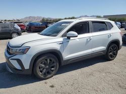 Salvage cars for sale at Las Vegas, NV auction: 2022 Volkswagen Taos SE IQ Drive