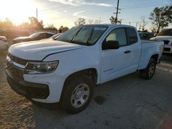 Chevrolet salvage cars for sale: 2021 Chevrolet Colorado