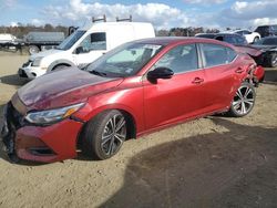 Salvage cars for sale at Windsor, NJ auction: 2020 Nissan Sentra SR