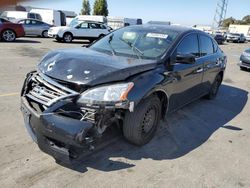 Salvage cars for sale from Copart Hayward, CA: 2015 Nissan Sentra S