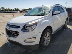 Salvage cars for sale at Pekin, IL auction: 2017 Chevrolet Equinox LT