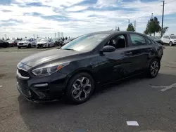 Salvage cars for sale at Rancho Cucamonga, CA auction: 2020 KIA Forte FE