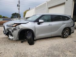 Toyota Highlander salvage cars for sale: 2021 Toyota Highlander XLE