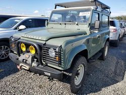 Land Rover Defender salvage cars for sale: 1992 Land Rover Defender