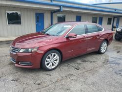 Chevrolet salvage cars for sale: 2017 Chevrolet Impala LT