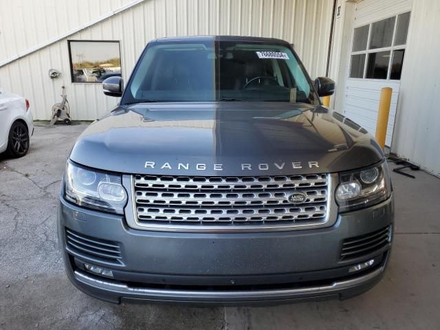 2016 Land Rover Range Rover HSE