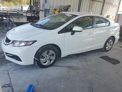 Salvage cars for sale at Cartersville, GA auction: 2015 Honda Civic LX