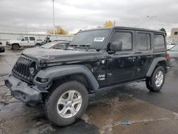 Salvage cars for sale at Littleton, CO auction: 2018 Jeep Wrangler Unlimited Sport