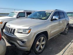 Salvage cars for sale at Riverview, FL auction: 2014 Jeep Grand Cherokee Overland