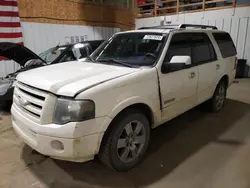 Ford salvage cars for sale: 2007 Ford Expedition Limited