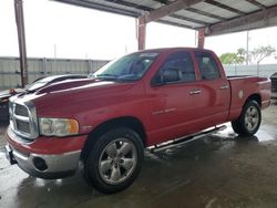 Salvage vehicles for parts for sale at auction: 2005 Dodge RAM 1500 ST