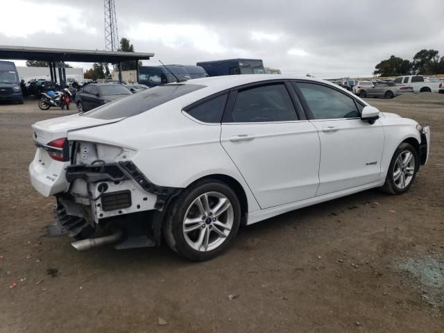 2018 Ford Fusion SE Hybrid