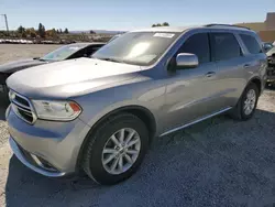 Salvage cars for sale at Mentone, CA auction: 2015 Dodge Durango SXT