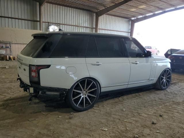 2016 Land Rover Range Rover Supercharged