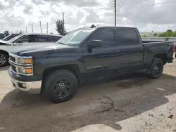 Salvage cars for sale from Copart Miami, FL: 2015 Chevrolet Silverado K1500 LT