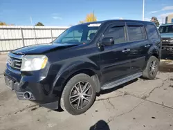 Honda Pilot salvage cars for sale: 2012 Honda Pilot Exln