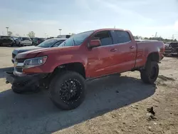 Salvage cars for sale at Indianapolis, IN auction: 2016 Chevrolet Colorado LT