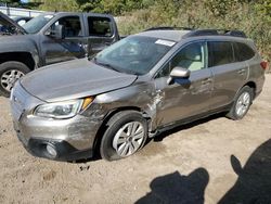 Subaru salvage cars for sale: 2015 Subaru Outback 2.5I Premium