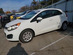 Salvage cars for sale at Moraine, OH auction: 2012 KIA Rio LX