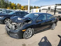 Vehiculos salvage en venta de Copart Eldridge, IA: 2017 Honda Civic LX