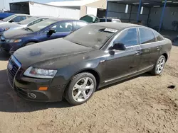 Salvage cars for sale at Brighton, CO auction: 2011 Audi A6 Premium